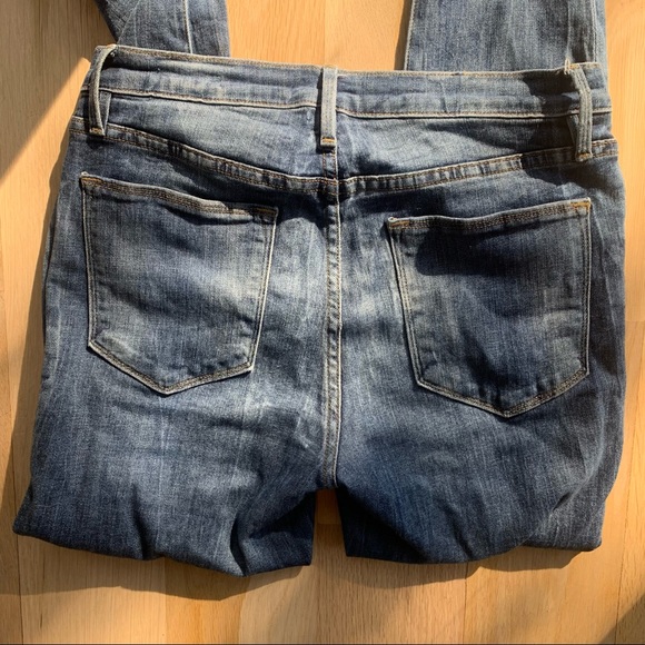 Frame Le High Skinny Jean in Langston Wash - Picture 7 of 7